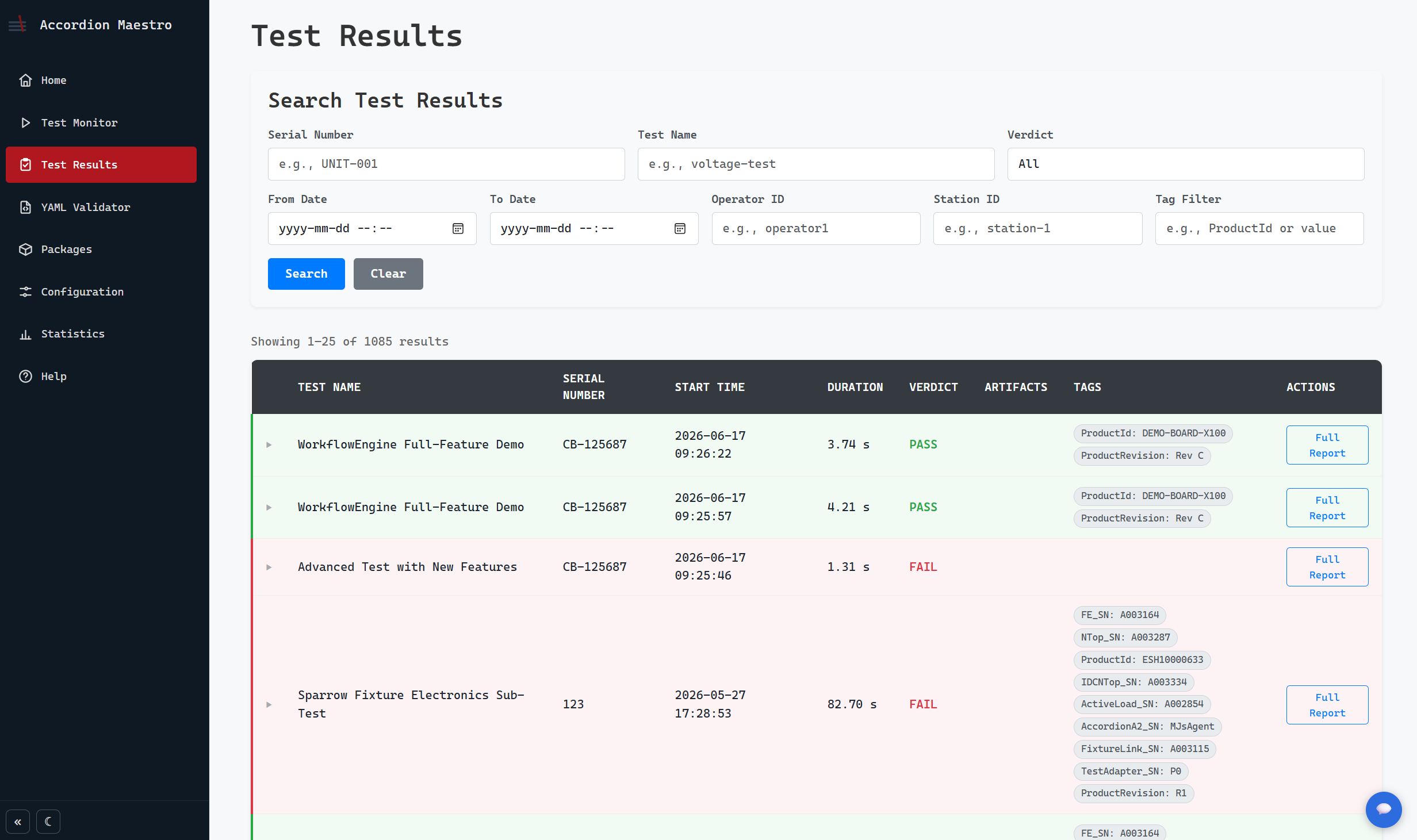 maestro-test-results